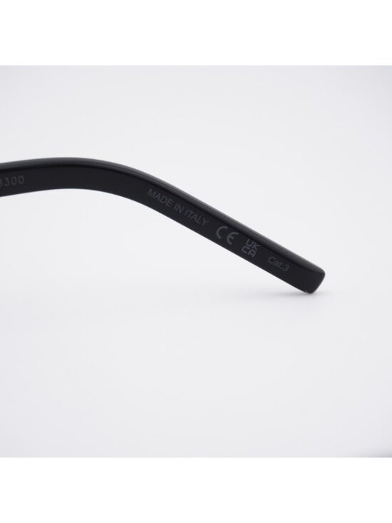 Saint Laurent SL M161 001 Sunglasses Black Oval Frame, Grey Lenses main image 11